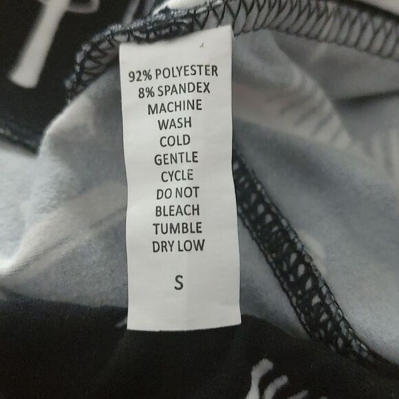 Fabulegs black leggings hairdresser, scissors combs clips Sz S - Picture 6 of 6